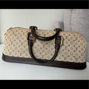 Louis Vuitton Mini Alma Khaki Bag